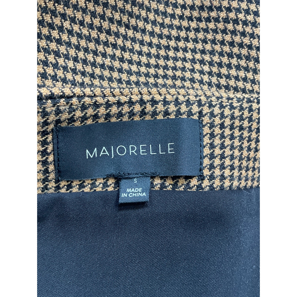 Majorelle 'Gemma' Tan Poly Skirt Size S