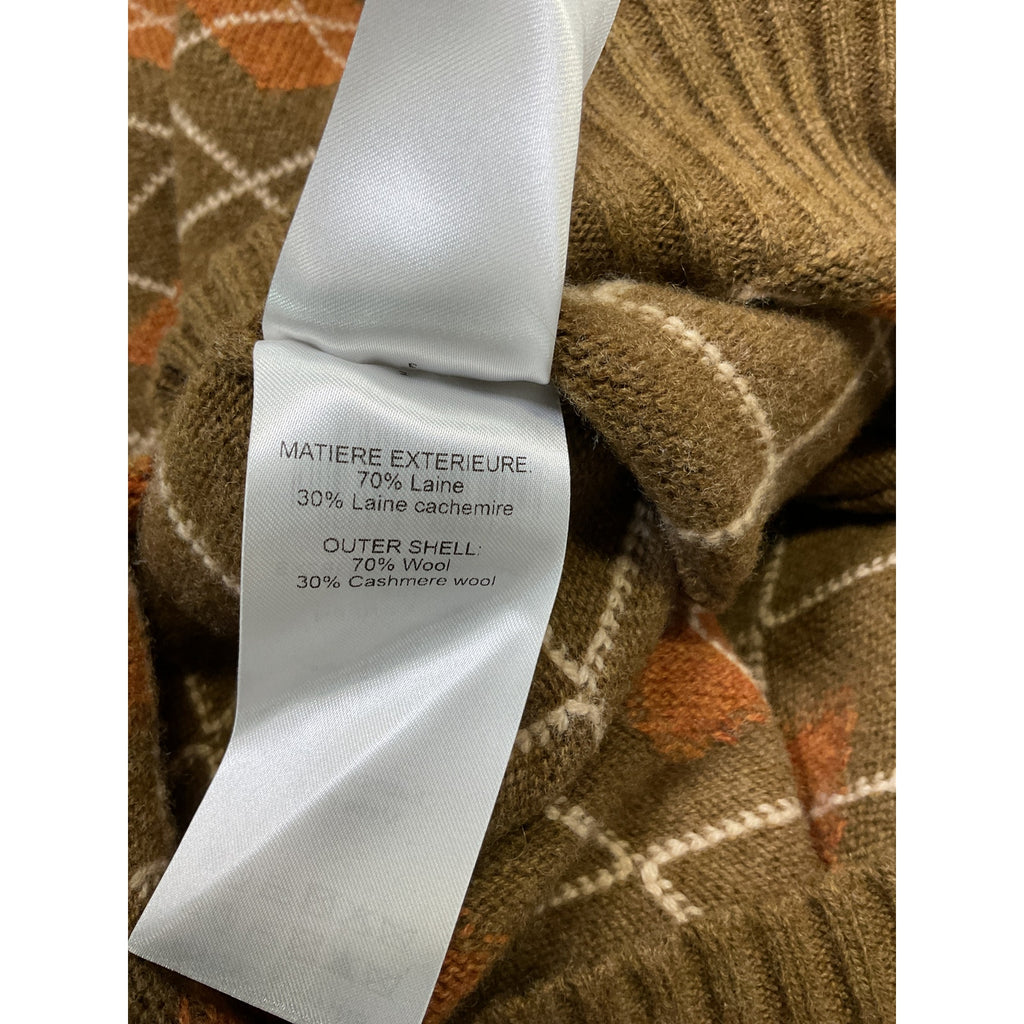 Chlo� 'Turtleneck' Brown Long Sleeve Sweater Size XS