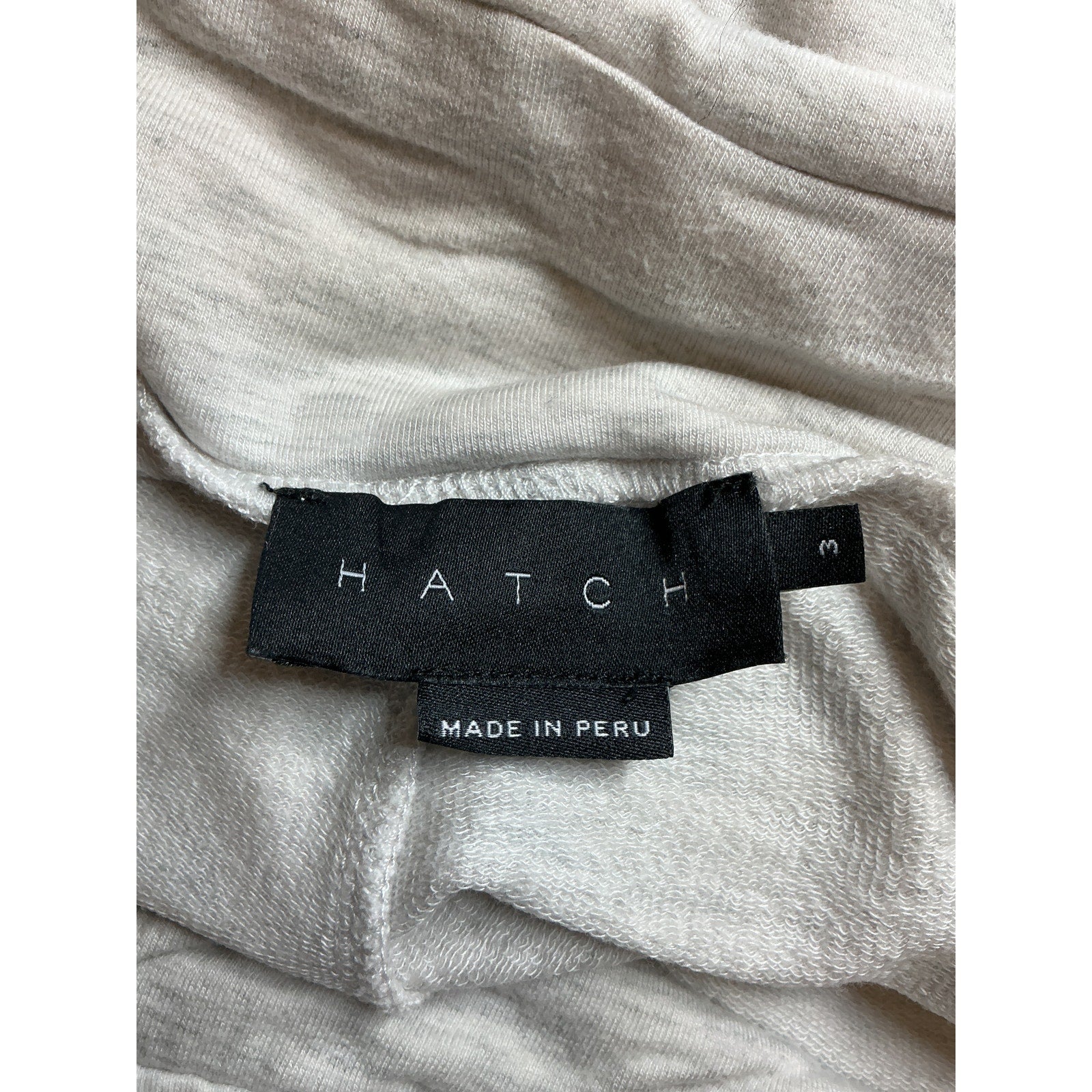 Hatch The Indoor Outdoor White Tencel  Jogger Size 3