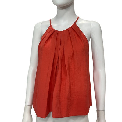 A.L.C. Chic Spiced Coral Caroline Top Size 8