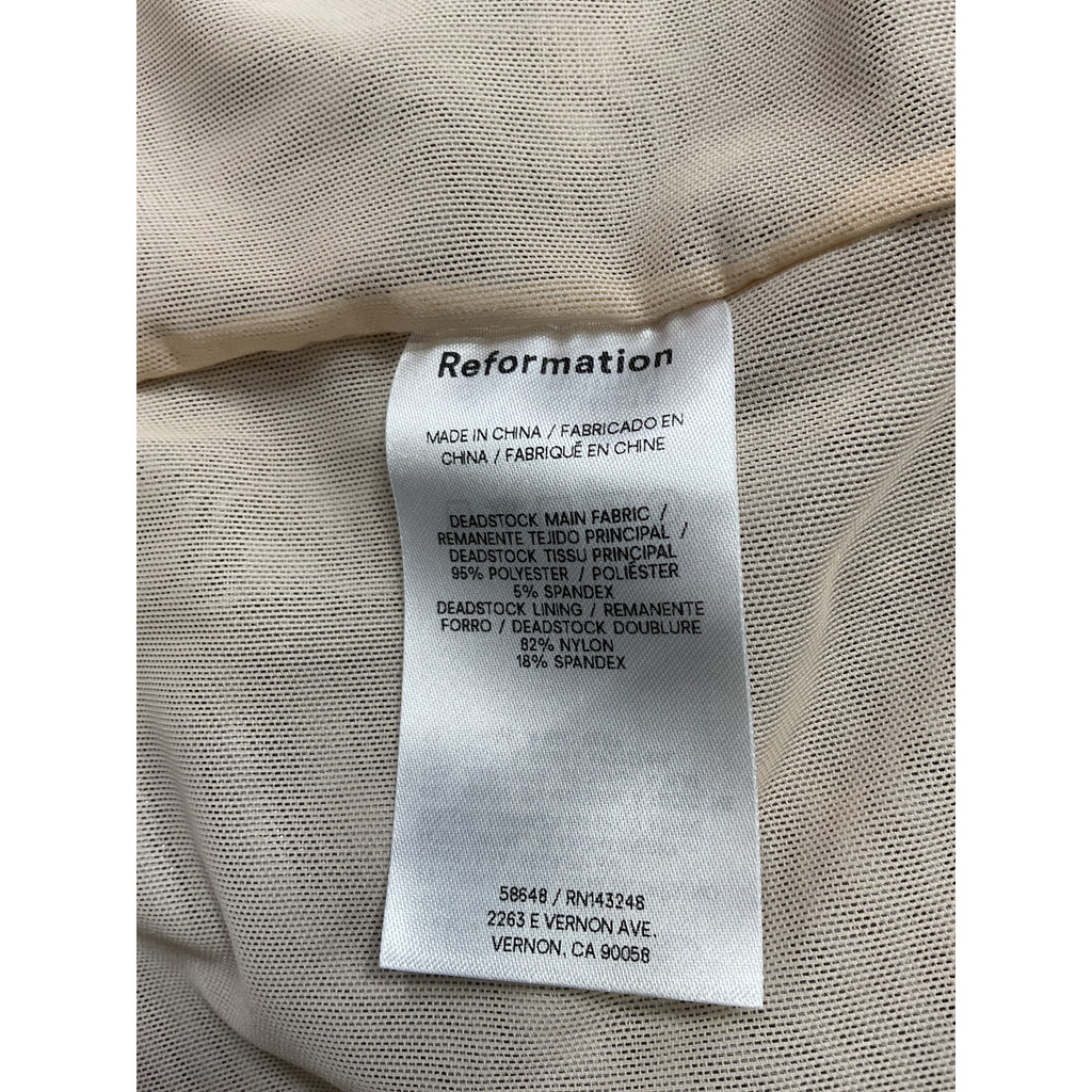 Reformation 'Iris' Black Knit Skirt Size S