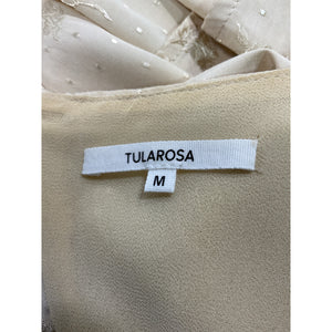 Tularosa 'Violette' White Jacquard Dress Size M