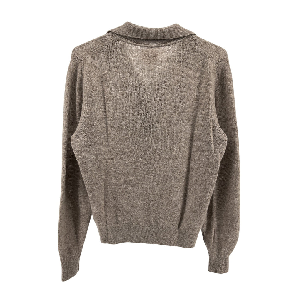 Khaite 'Jo' Grey Cashmere Pullover Sweater Size XS