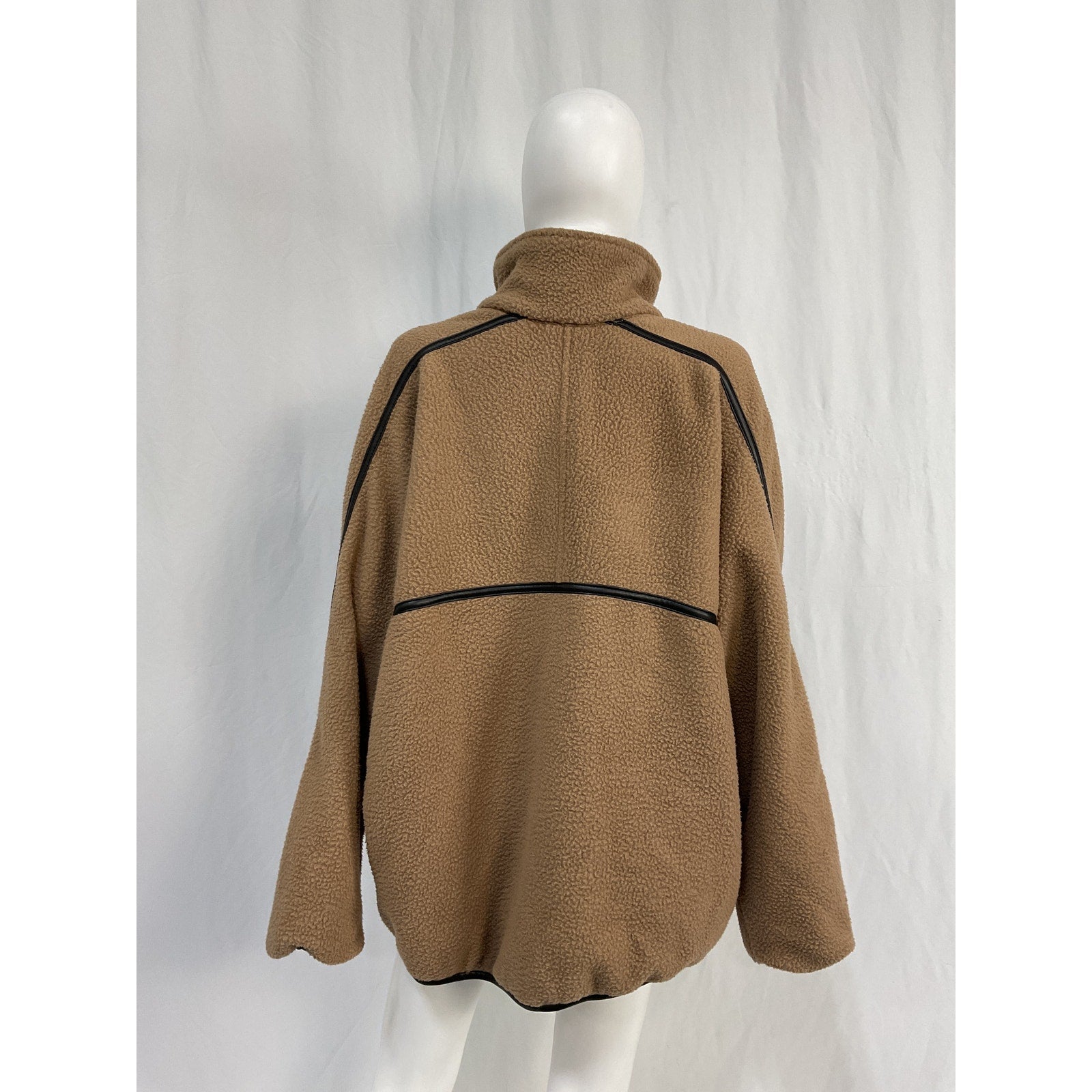 Lamarque 'Helsa' Brown Polyester Pullover Size XL