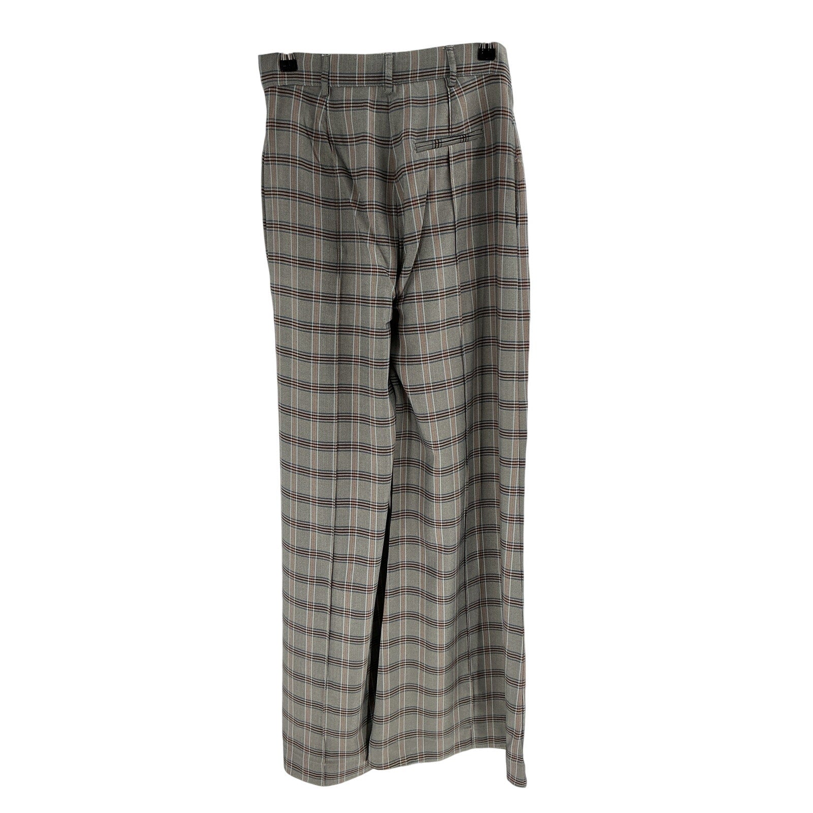 For Love & Lemons 'Kym' Grey Polyester Wide Leg Pant Size S