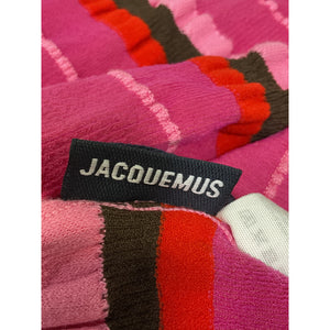 Jacquemus 'La Jupe Maille Concha' Pink Midi Skirt Size 34 - NWT