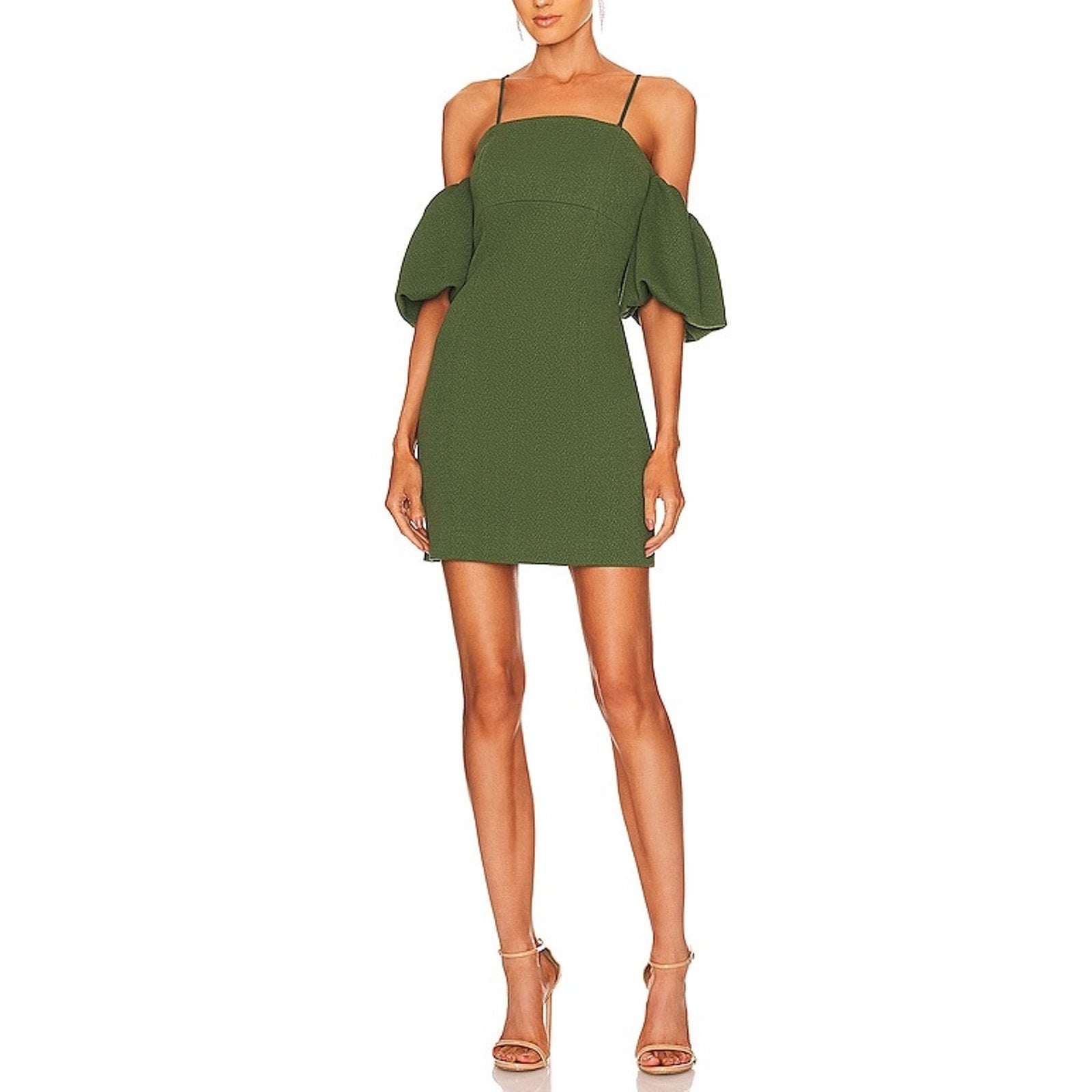 Elliatt 'Gloriosa' Green Polyester Dress Size M
