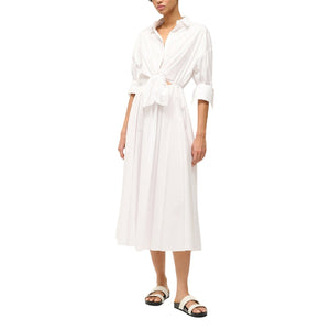 Staud Crisp White Lisa Dress Size XS