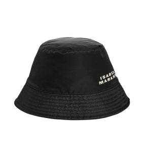 Isabel Marant Nylon Black Haley Bucket Hat Size 57 NWT