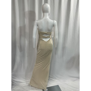 Katie May 'Sway' White Cut Out Gown Size M - NWT