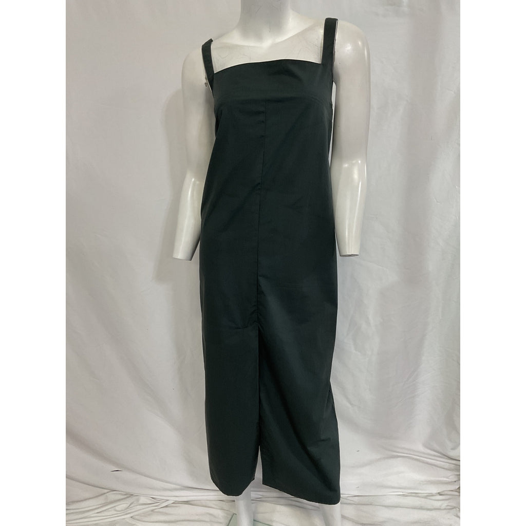 Loulou Studio 'Makeen' Gray Square Neck Midi Dress Size XS