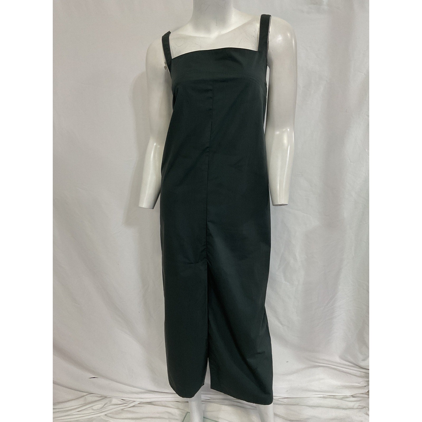 Loulou Studio 'Makeen' Gray Square Neck Midi Dress Size XS