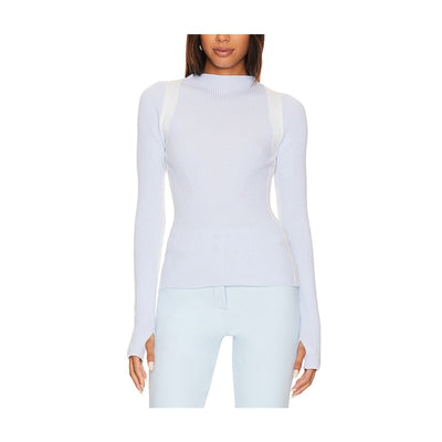 Cordova Ribbed Frost Pista Sweater Size M NWT