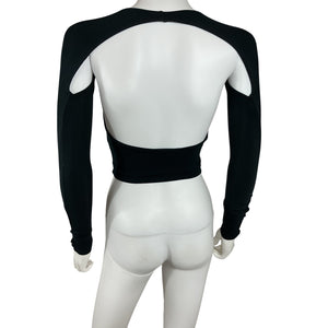 Ser.o.ya Cutout Black Sierra Top Size XS