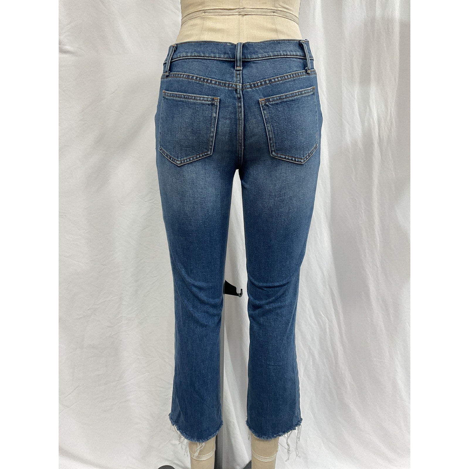 Hatch 'The Crop' Maternity Blue Jean Size 25