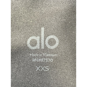 Alo Yoga High-Waist Black Polyester Airlift Legging Size XXS