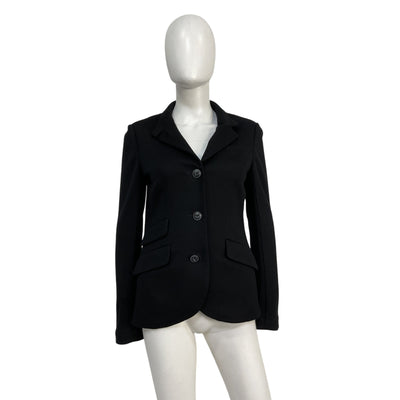 Rag & Bone 'Slade' Black Wool Blazer Size 6