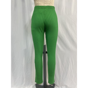 Simon Miller 'Cyrene' Green Spandex Ribbed Pants Size XS