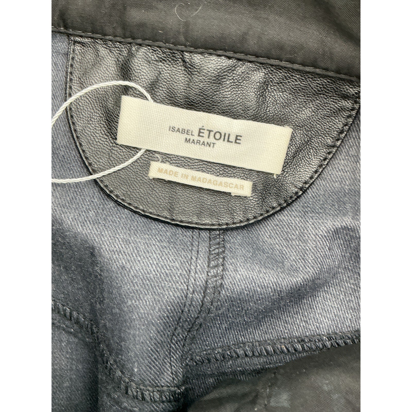 Isabel Marant '�toile' Black Polyurethane Cecilia Skirt Size 36