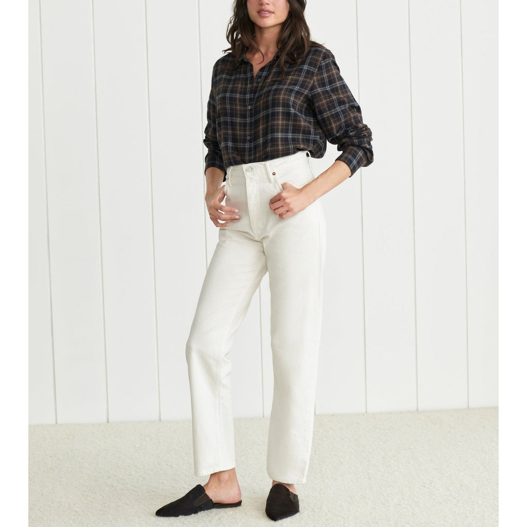 Jenni Kayne '90�s' White Pinch Waist Denim Jean Size 29