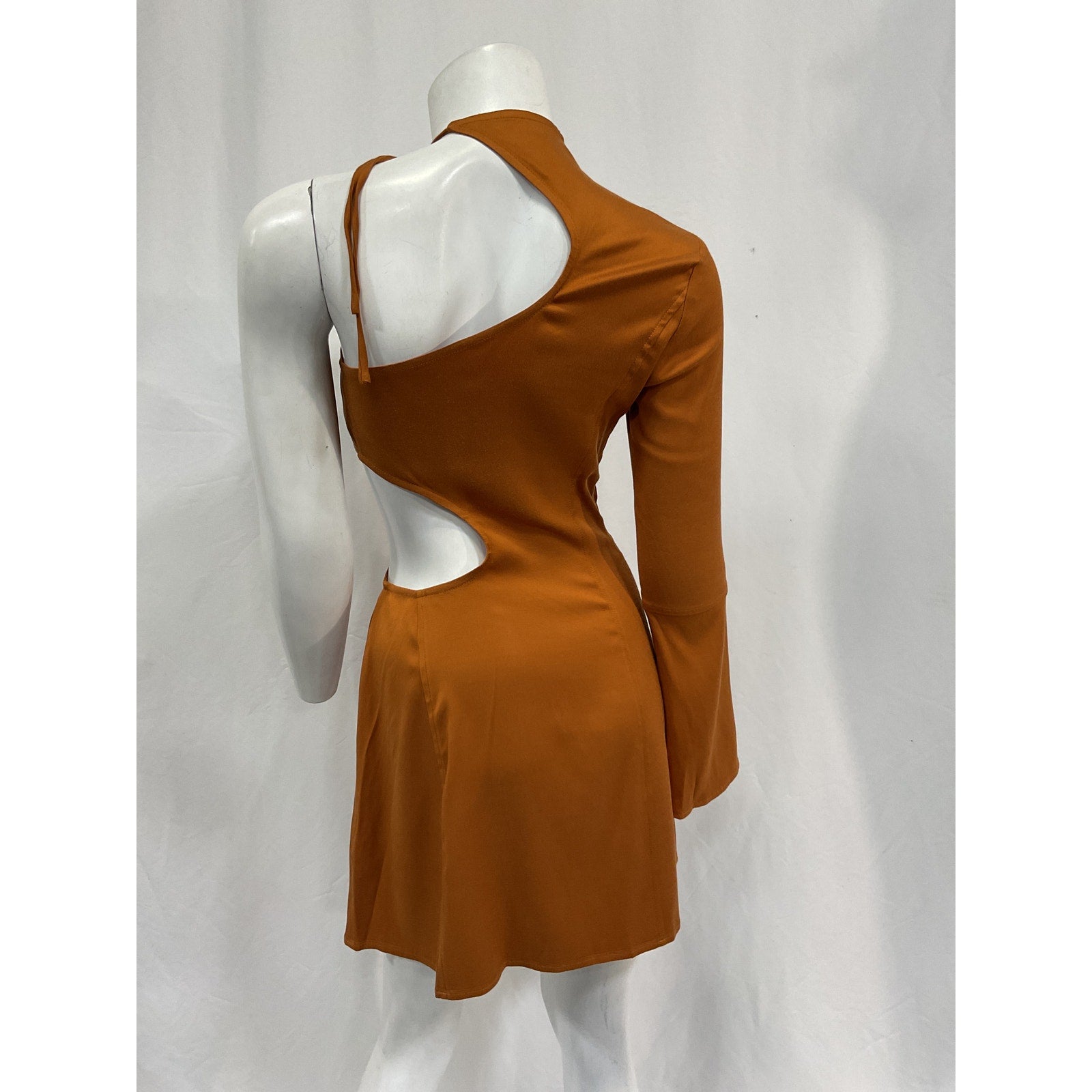 Cult Gaia 'Taja' Brown Cut Out Dress Size XS