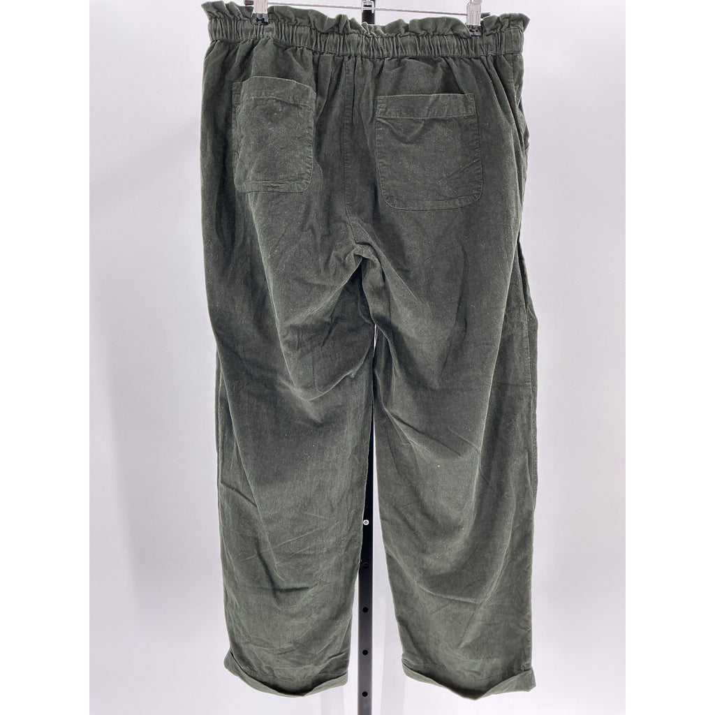 Hatch 'The Jude' Black Cotton Cord Pant Size 2