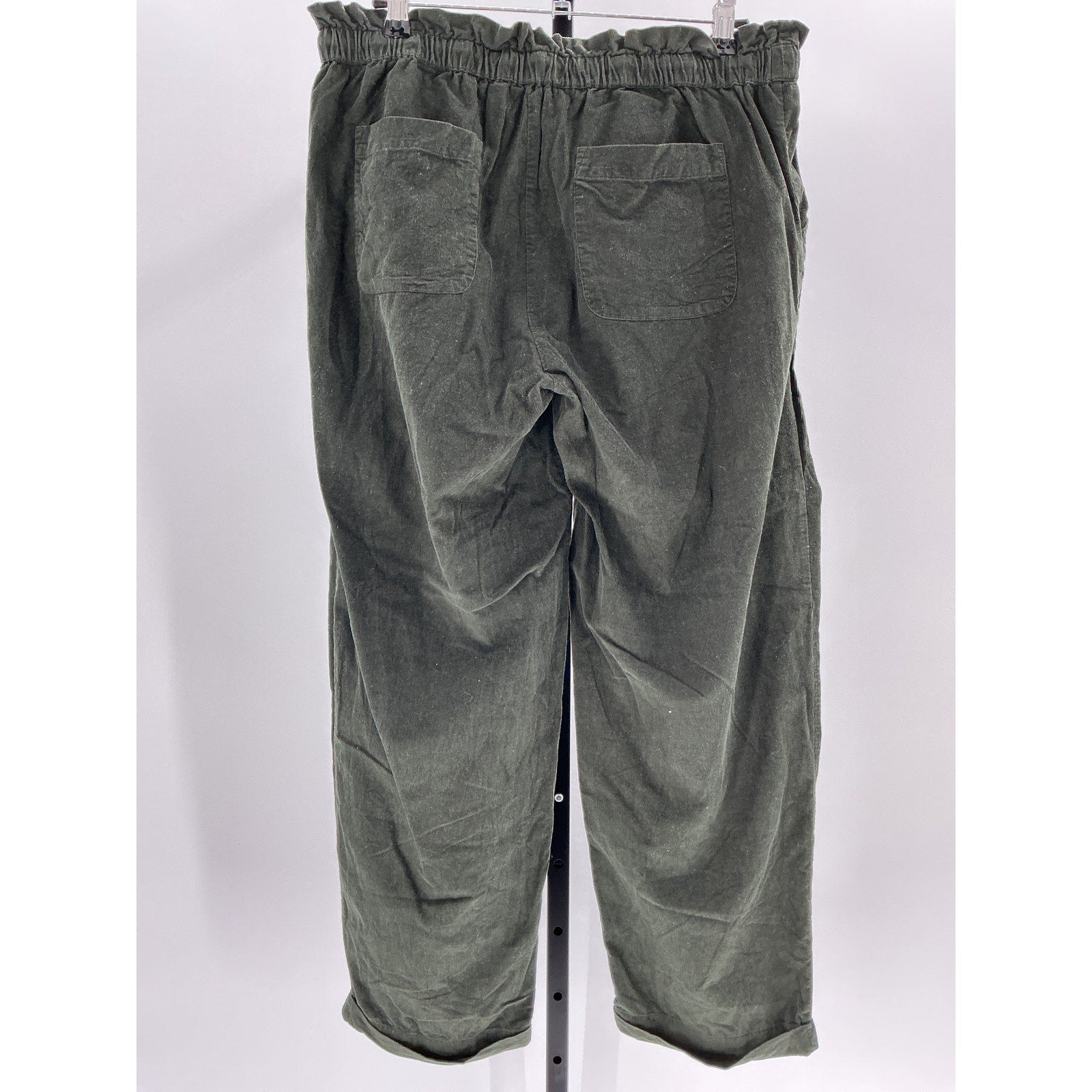 Hatch 'The Jude' Black Cotton Cord Pant Size 2