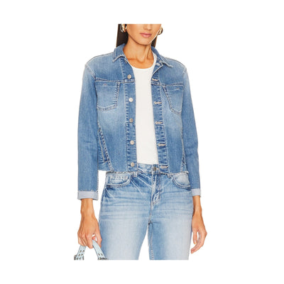 L'Agence 'Janelle' Blue Slim Undone Jacket Size XS