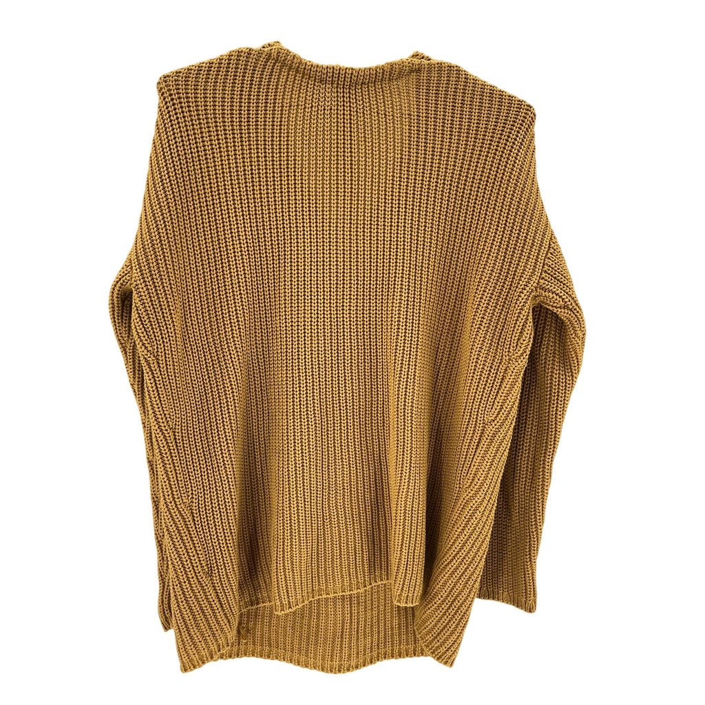 Jenni Kayne Gold Cotton Cabin Sweater Size XS