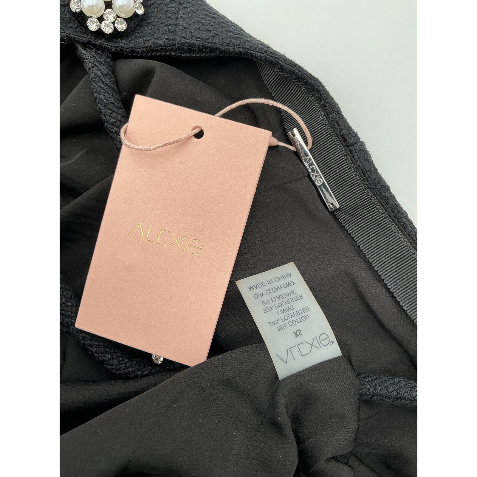 Alexis 'Merce' Black Cotton Dress Size XS