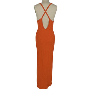 Ronny Kobo Chic Orange Daylann Dress Size M