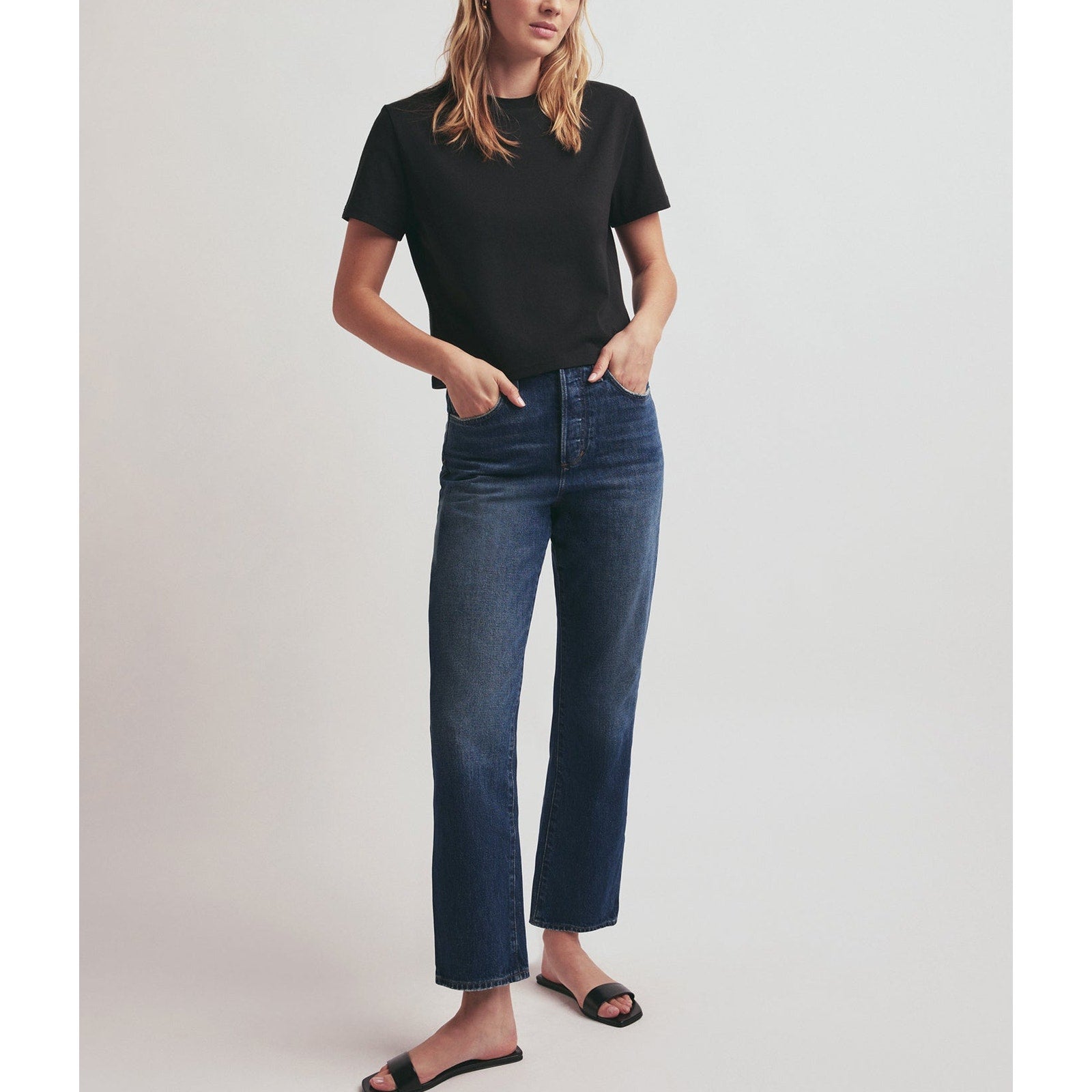 Favorite Daughter 'The Favorite' Black Short Sleeve T-Shirt Size XS - NWT