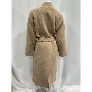 Astr The Label 'Edna' Tan Fleece Coat Size XS