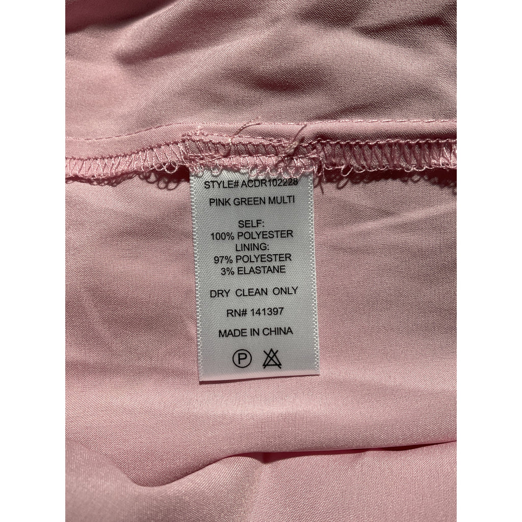 Astr The Label 'Emporia' Pink Keyhole Cut Out Georgette Dress Size S