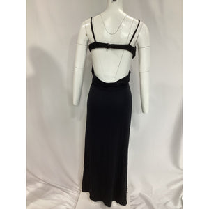 Lpa 'Viola' Black Maxi Dress Size L