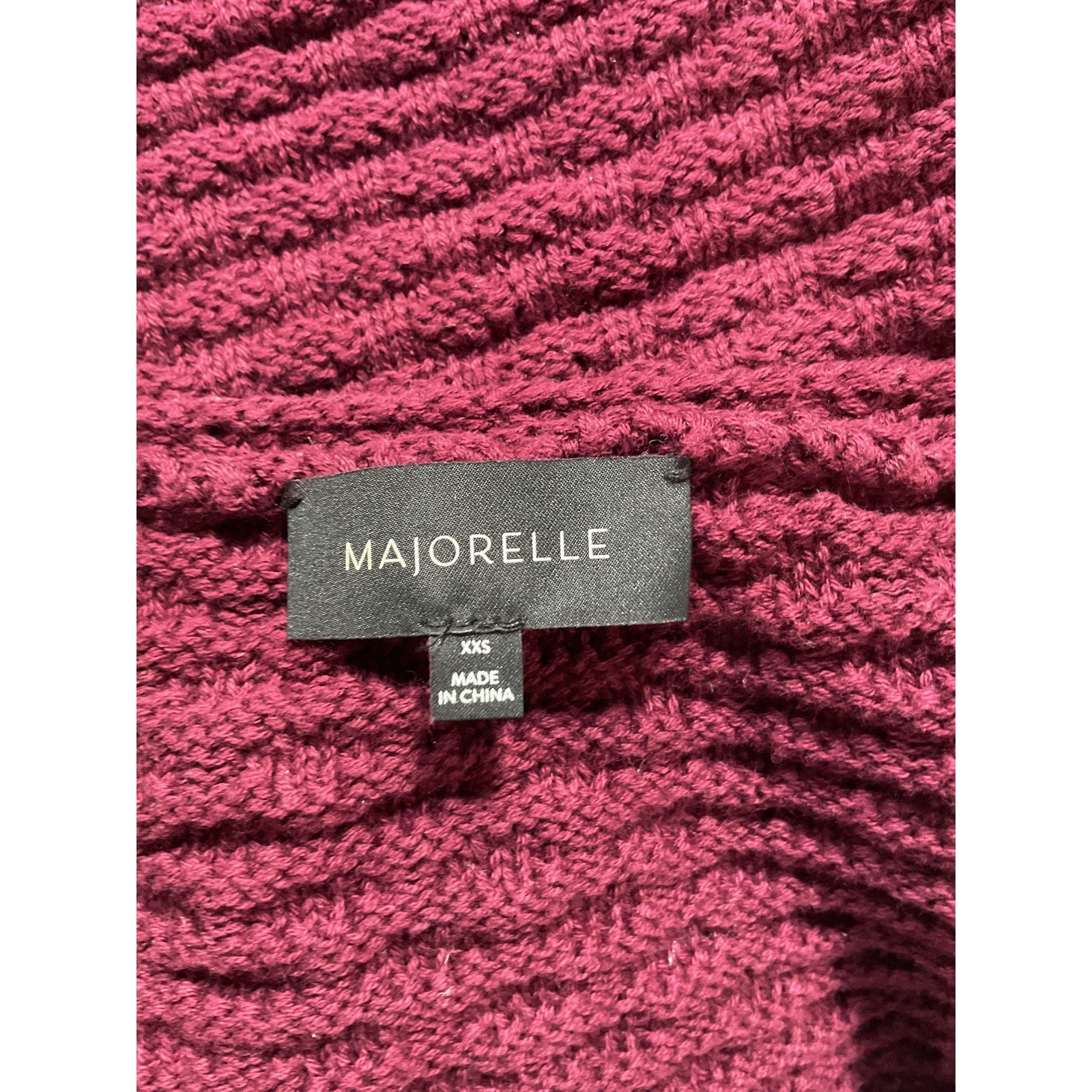 Majorelle 'Evaline' Red With Gold Button Top Size XXS