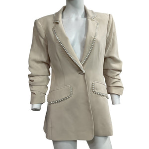 Cinq à Sept Embellished Moon Gracey Blazer Size 6