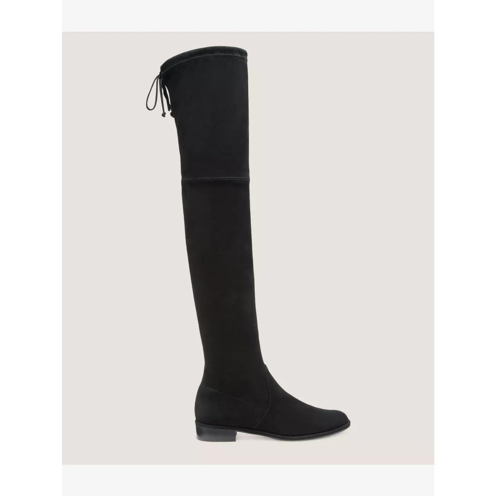 Stuart Weitzman 'Lowland' Black Suede Boot Size 10 - NWT