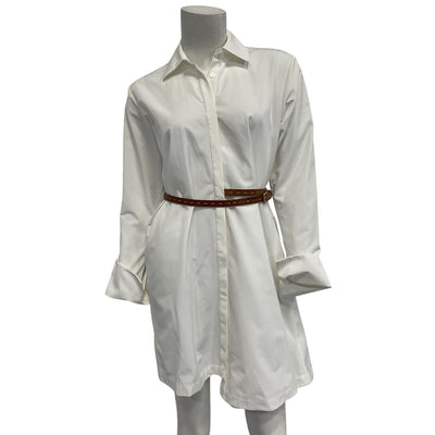 Alexis Chic Cream Veni Shirtdress Size XS
