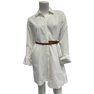 Alexis Chic Cream Veni Shirtdress Size XS