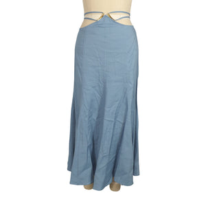 Cult Gaia Strappy Steel Sandy Skirt Size XS