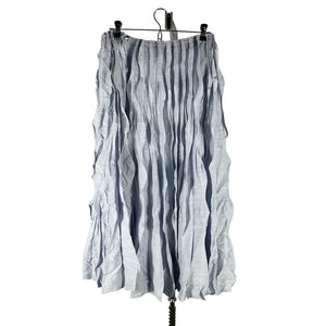 Cult Gaia Pleated Marine Jaylin Skirt Size XS NWT