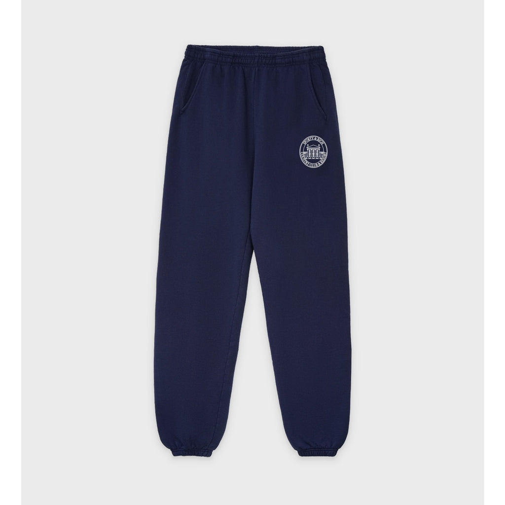 Sporty & Rich 'Vendome' Blue Cotton Resort Sweatpant Size XS