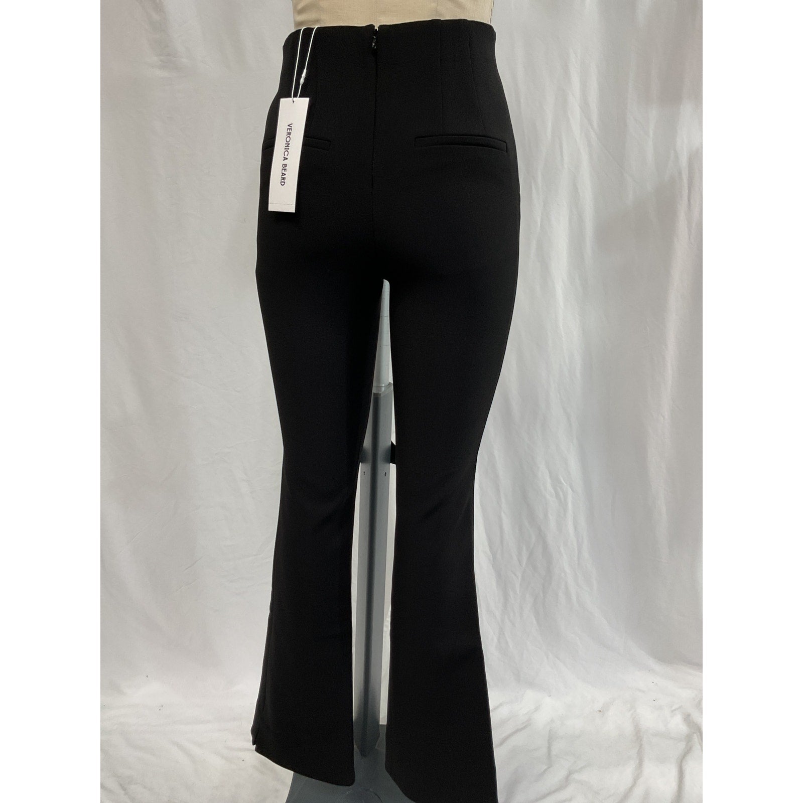 Veronica Beard 'Orion' Black Crepe Pant Size 4 - NWT