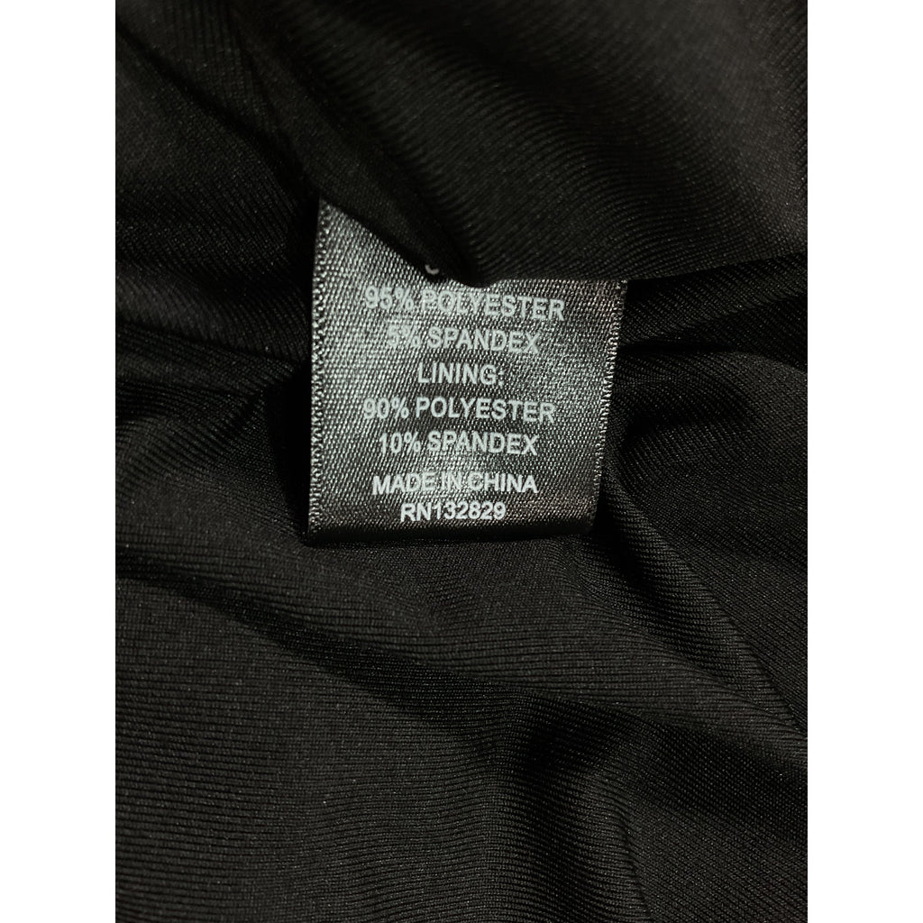 House Of Harlow 1960 'Bourdin' Brown Sheen Metallic Mini Waist Tie Dress Size XL