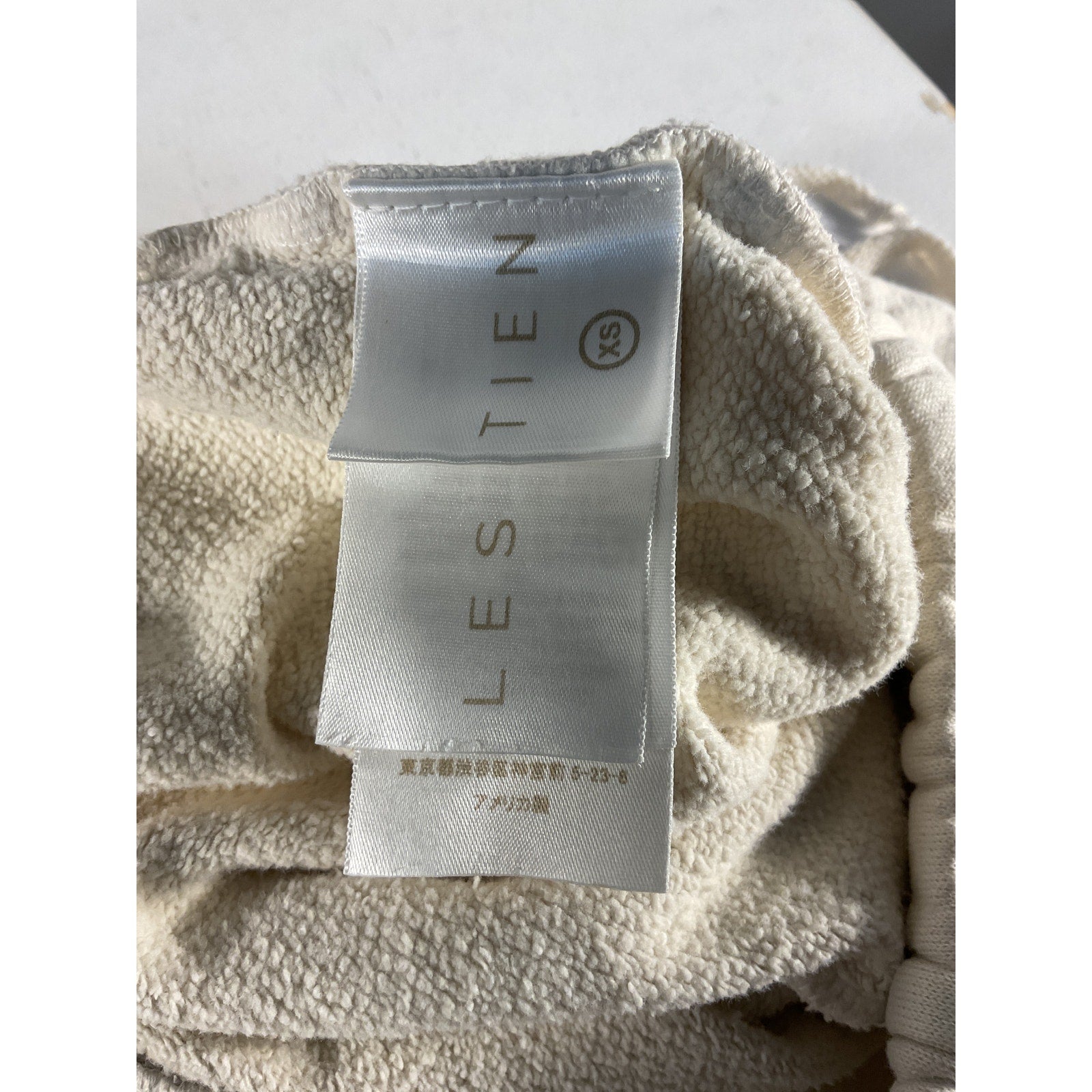 Les Tien 'Exclusive' Tan Cotton Sweatpants Size XS