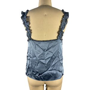 Cami Nyc Ruffled Blue Clover Camisole Size S