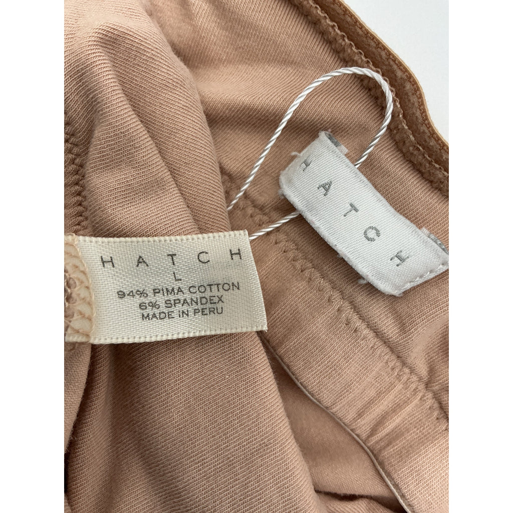 Hatch The 24/7 Nursing Tan Cotton Tank Top Size L