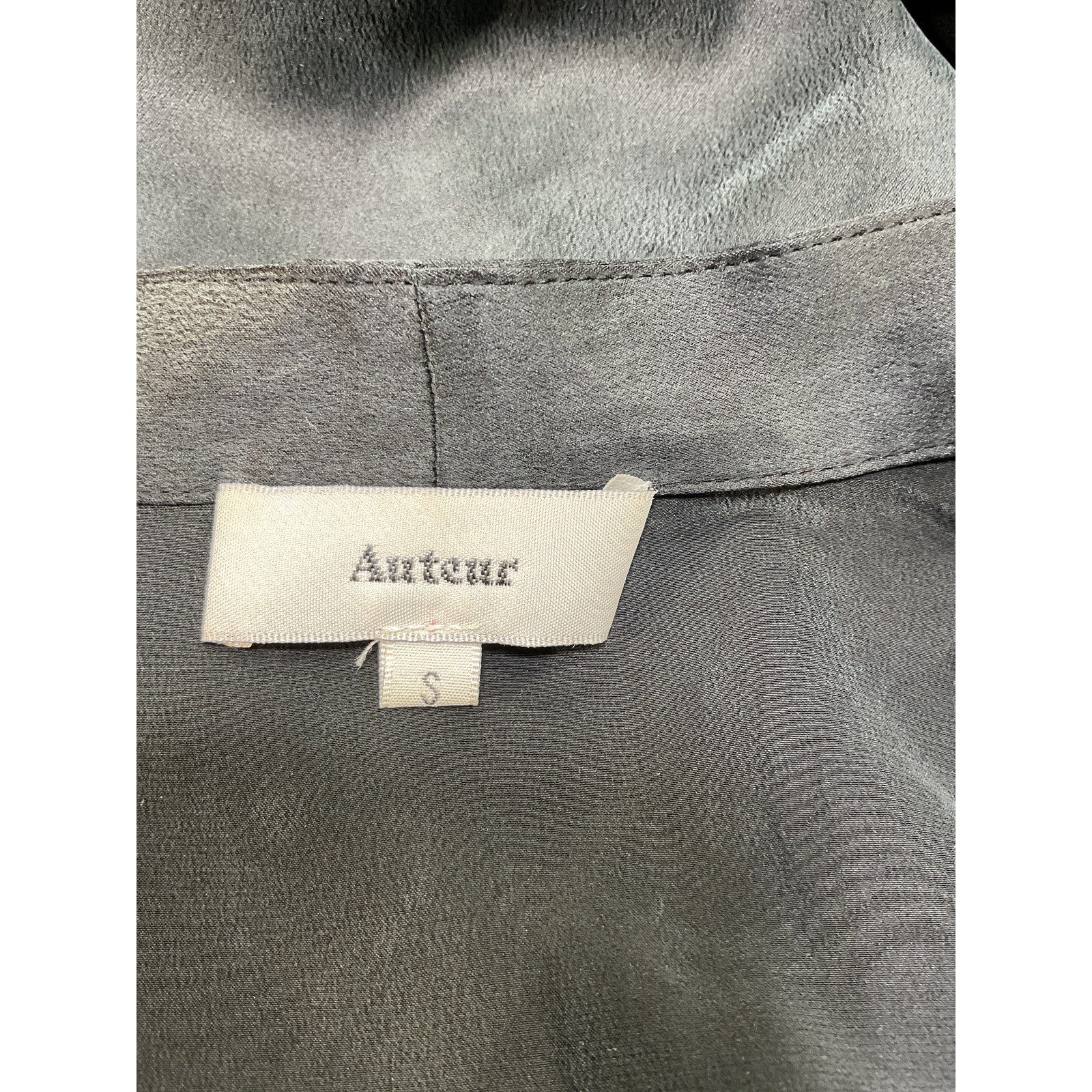 Auteur Black Silk 'Harri' Top Size S