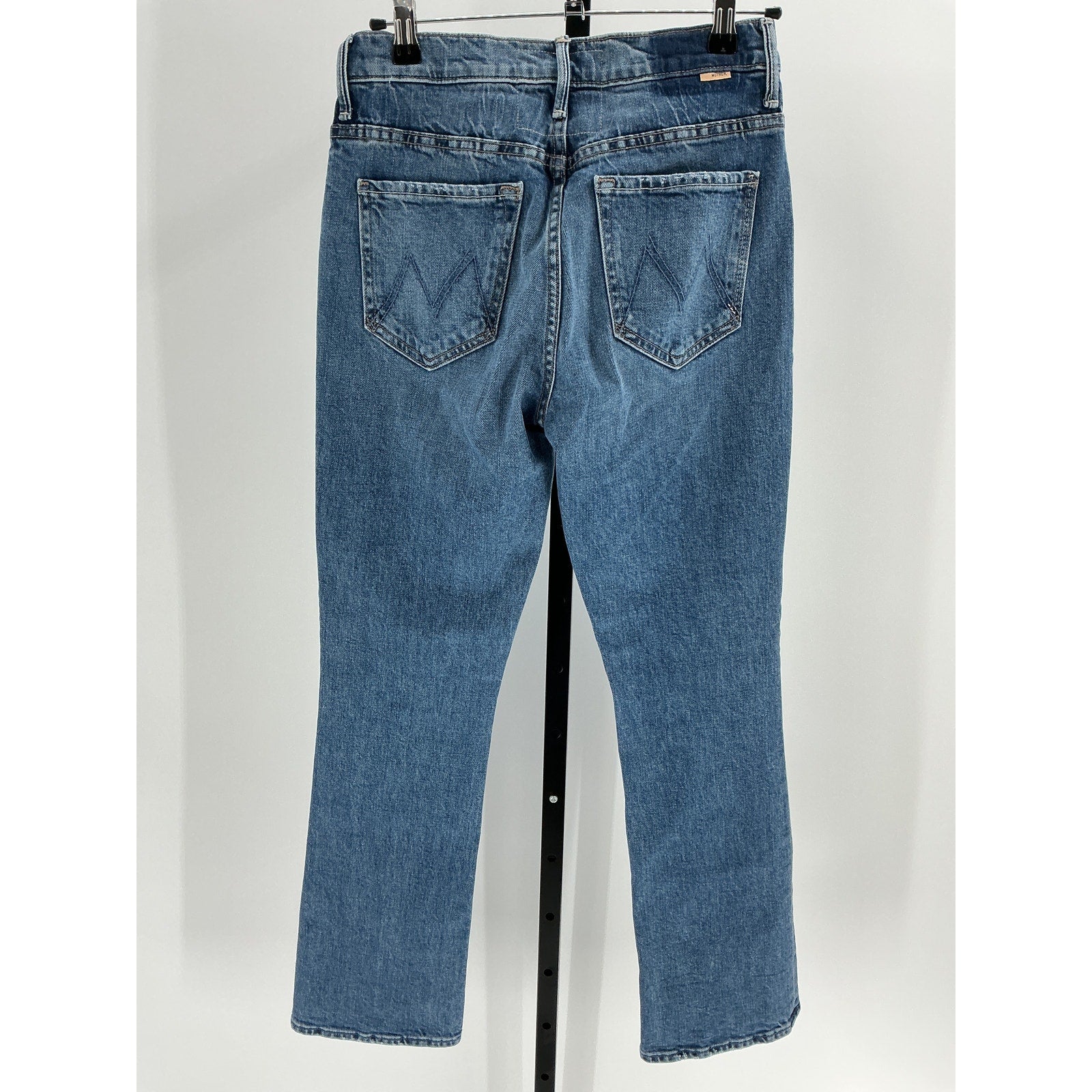 Mother The 'Insider' Blue Cotton Flood Jean Size 26
